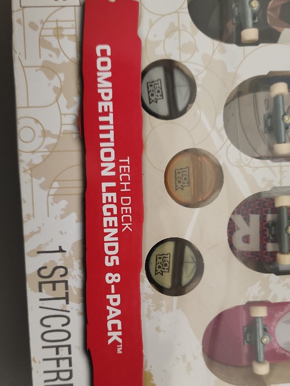 Competition Legends 8-Pack Fingerboards - Multi Color - Picture 4 of 7